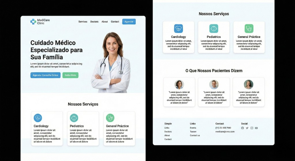 Landing Page Médica